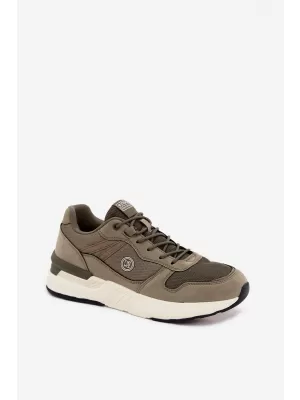 Pánske tenisky BOTO 25MN20-8528 KHAKI