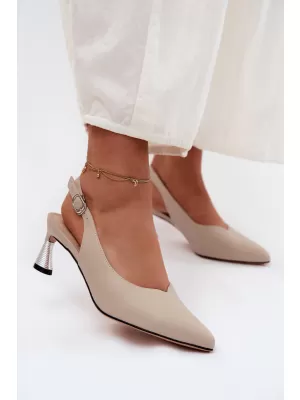 Dámske sandále VINCEZA 66922 BEIGE