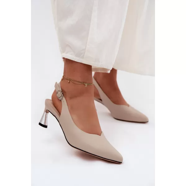  Dámske sandále VINCEZA 66922 BEIGE 
