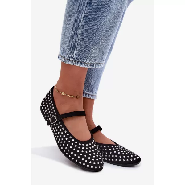  Dámske baleríny BOTO 9748 BLACK 