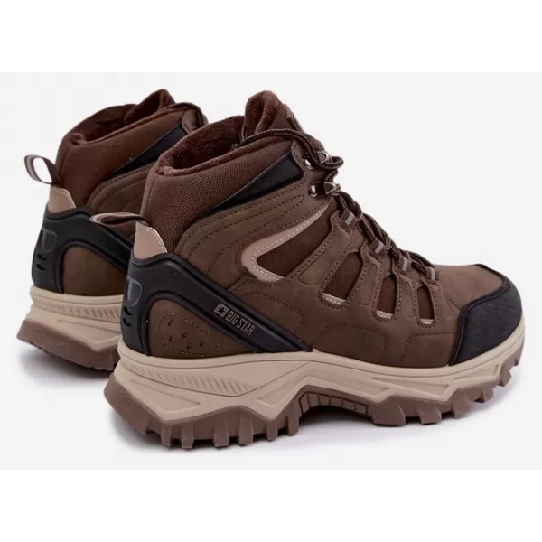  Pánske topánky BIG STAR SHOES UU174316 BROWN/BEIGE SHADOWS 