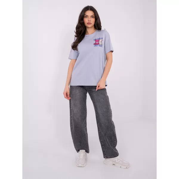  Dámske tričko SUBLEVEL D12022AH02645Y BRIGHT PURPLE 
