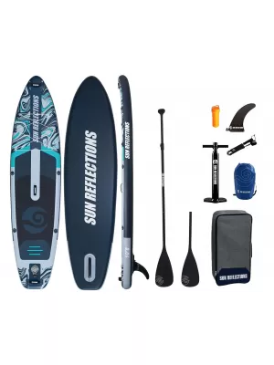 Paddleboard SUN REFLECTIONS M 10'8'' MINICOMBO GREY