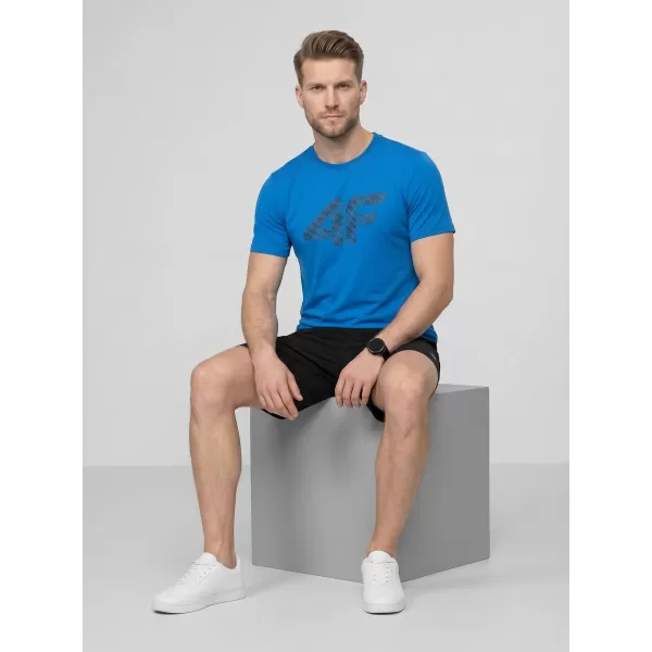  Pánske tričko 4F WMM00TTSHM3342 BLUE 