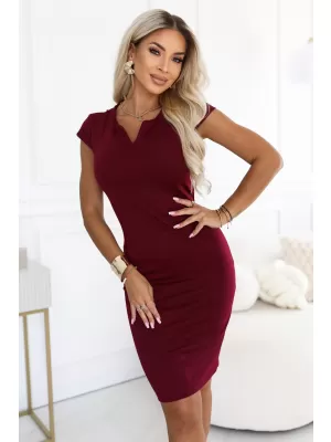 Dámske šaty NUMOCO 693-1 BORDOVÁ