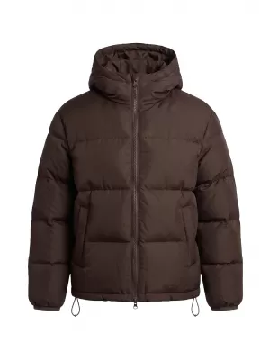 Pánska prešívaná bunda URBAN CLASSICS TB8703-21219 WARM BROWN