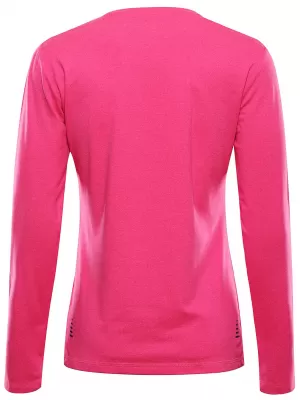 Dámske rýchloschnúce tričko ALPINE PRO LOUSA PINK GLO