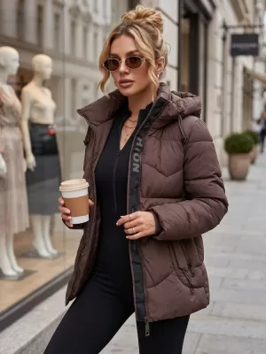 Dámska bunda DSTREET TY5754 FIALOVÁ