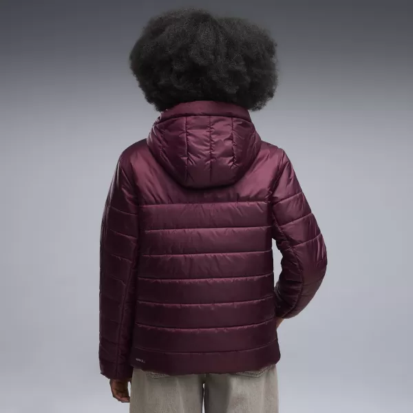  Dámska bunda PUMA ESS HOODED PADDED JACKET 68523124 RUBY NOIR 
