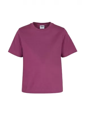 Dámske tričko URBAN CLASSICS TB8574-23662 BERRY PURPLE