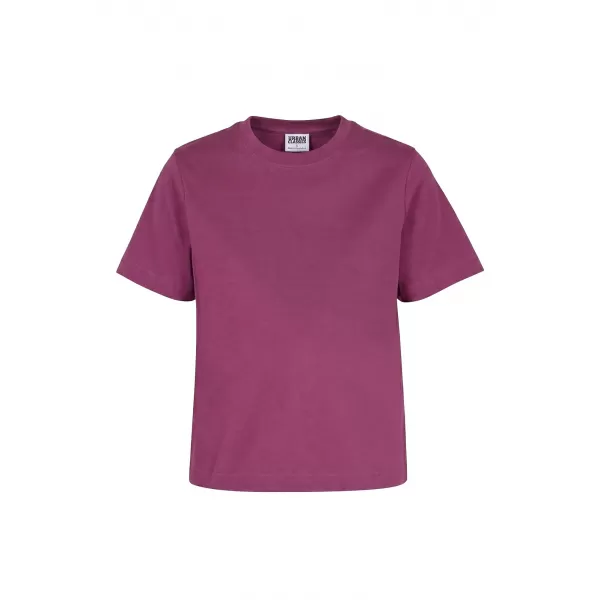  Dámske tričko URBAN CLASSICS TB8574-23662 BERRY PURPLE 
