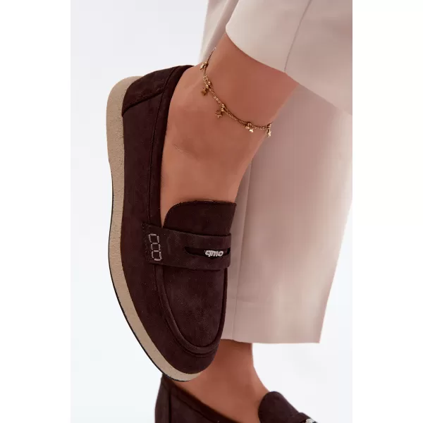  Dámske mokasíny VINCEZA 62273 BROWN 