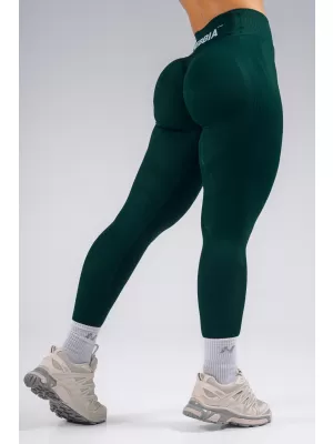 High-waist extra push-up legíny NEBBIA PRIMAL 850 DARK GREEN