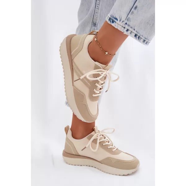  Dámske tenisky BIG STAR SHOES TT274278 BEIGE 