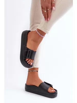 Dámske žabky BIG STAR SHOES NN274A662 BLACK