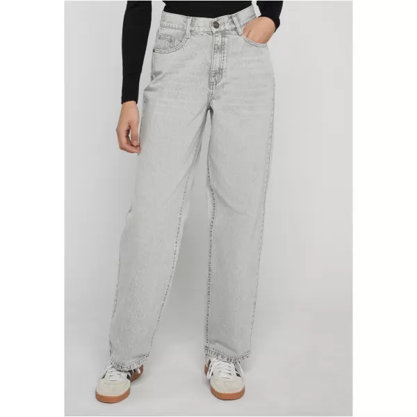  Dámske nohavice URBAN CLASSICS TB4524 LIGHT SILVER GREY WASHED 