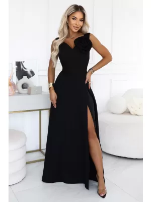 Dámske šaty NUMOCO 669-6 KLASICKÁ ČIERNA