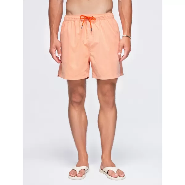  Pánske kraťasy OMBRE OM-SRSS-0216 PASTEL ORANGE 