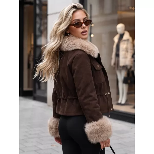  Dámska bunda DSTREET TY5705 HNEDÁ 
