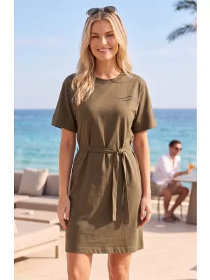 Dámske šaty ALTISPORT ALW001816 MILITARY