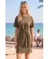 Dámske šaty ALTISPORT ALW001816 MILITARY