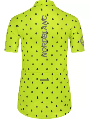 Dámsky cyklo dres NORDBLANC TREES NBSLF8085 ZELENÁ