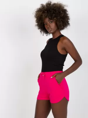 Dámske kraťasy BASIC FEEL GOOD AP-SN-119.07 FUCHSIA