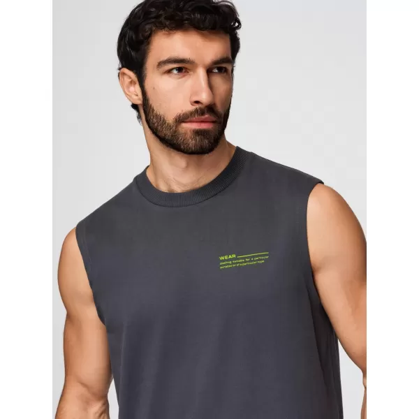  Pánske tričko OMBRE OM-TSTT-0243 GRAPHITE 