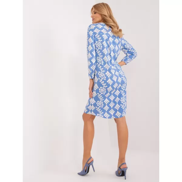  Dámske šaty SUBLEVEL D73771M30427A LIGHT BLUE 
