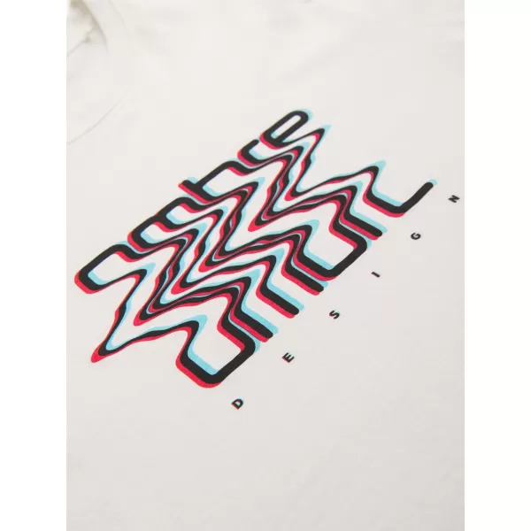  Pánske tričko OMBRE OM-TSPT-0286 WHITE 