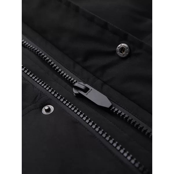  Pánska parka OMBRE OM-JALJ-0310 BLACK 