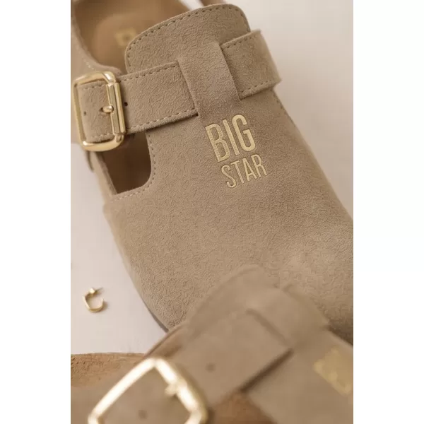  Dámske sandále BIG STAR SHOES TT274542 BEIGE 