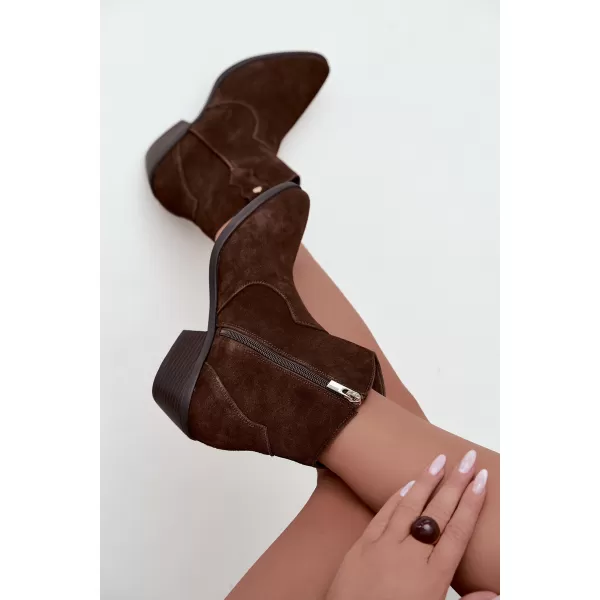  Dámske členkové topánky BIG STAR SHOES SS274463 HNEDÁ 