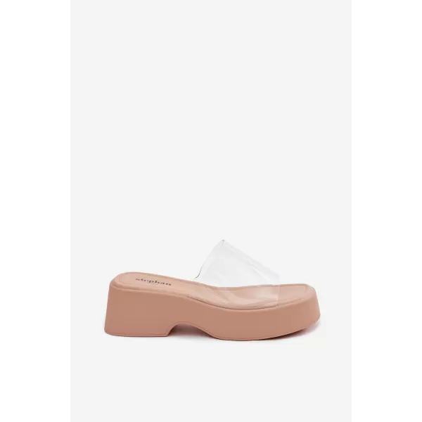  Dámske šľapky BOTO 78-146 BEIGE 
