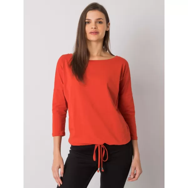  Dámska blúzka BASIC FEEL GOOD RV-BZ-4691.37P DARK ORANGE 