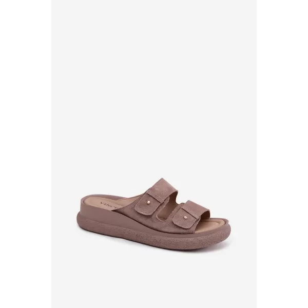  Dámske šľapky VINCEZA 66916 APRICOT 