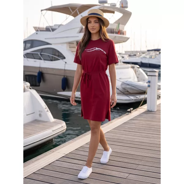  Dámske šaty ALTISPORT ALW001816 GARNET 
