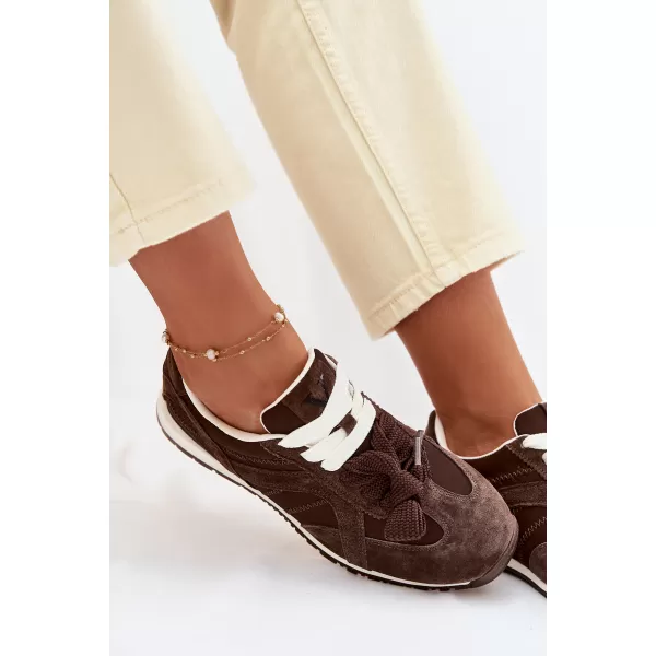  Dámske tenisky VINCEZA 86427 BROWN 