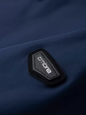 Pánska prechodná bunda OMBRE OM-JANP-0224 NAVY BLUE