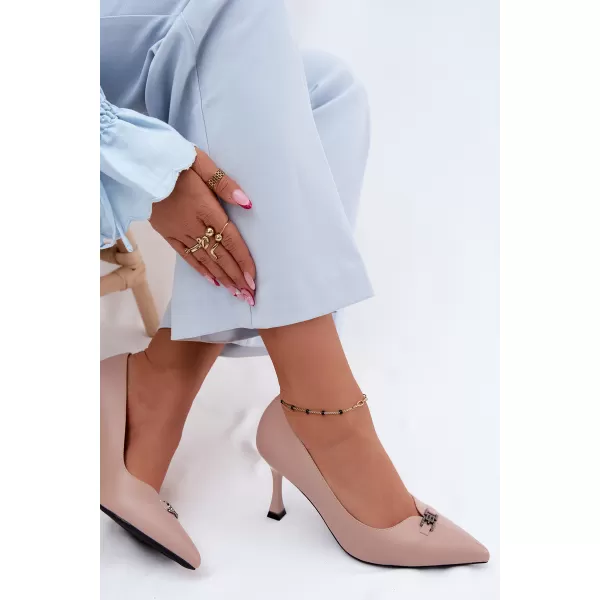  Dámske lodičky VINCEZA 62291 BEIGE 