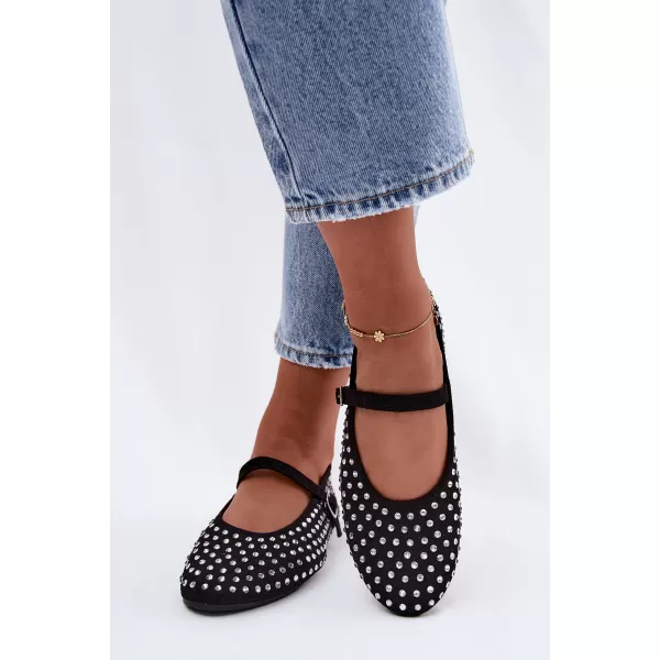  Dámske baleríny BOTO 9748 BLACK 