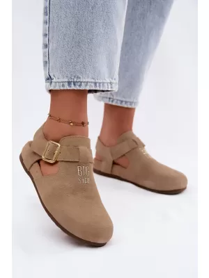 Dámske sandále BIG STAR SHOES TT274542 BEIGE