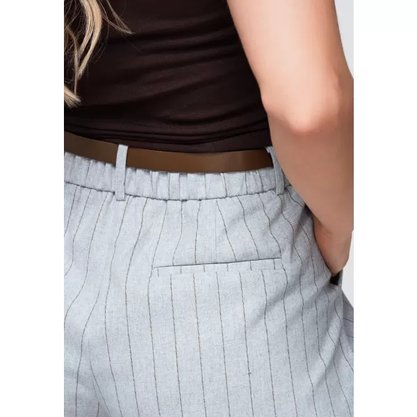  Dámske kraťasy OMBRE OW-ST-E0016 GREY 