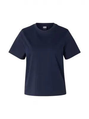 Dámske tričko URBAN CLASSICS TB8574-01641 MIDNIGHT NAVY