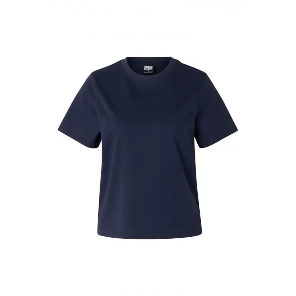  Dámske tričko URBAN CLASSICS TB8574-01641 MIDNIGHT NAVY 