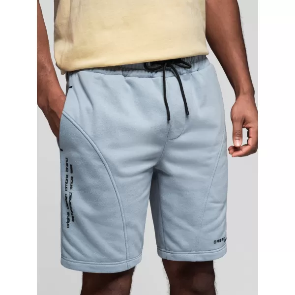  Pánsky set kraťas OMBRE Z127 LIGHT BLUE/GREY 
