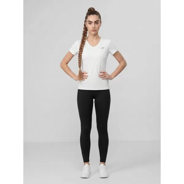  Dámske tričko 4F WMM00TTSHF3307 WHITE 
