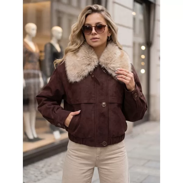  Dámska bunda DSTREET TY5696 BORDO 