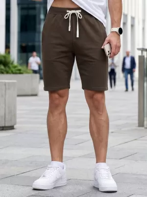 Pánske kraťasy DSTREET SX2628 HNEDÁ