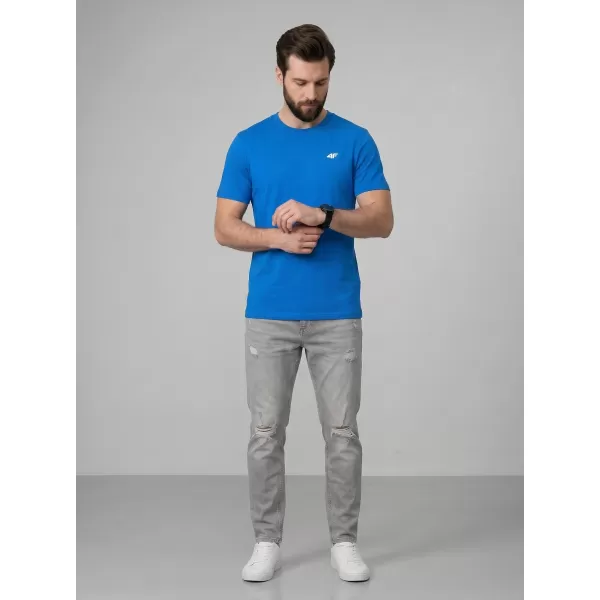  Pánske tričko 4F WMM00TTSHM3341 BLUE 